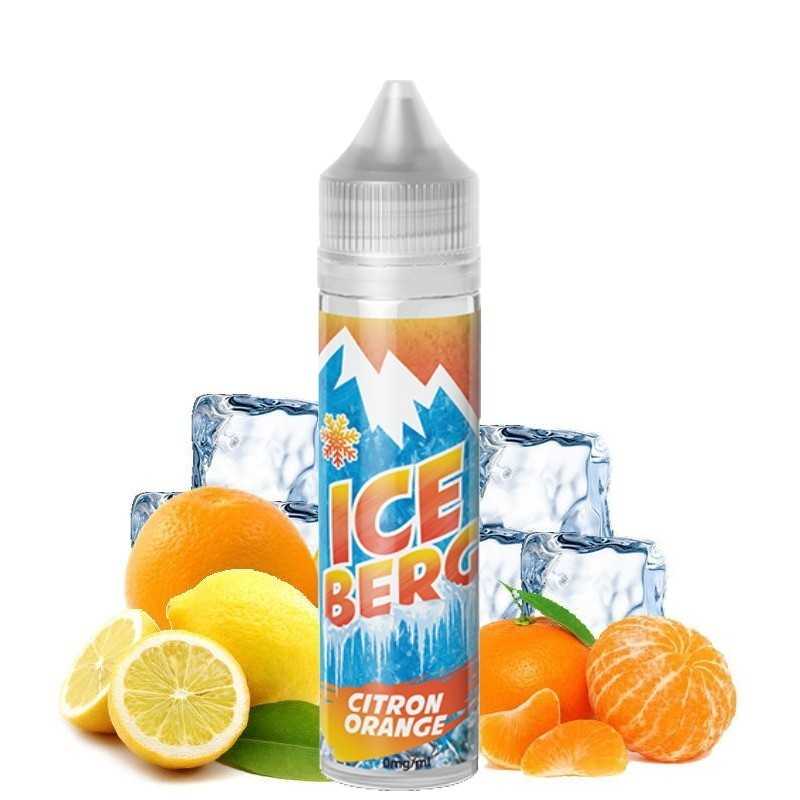 FLACON DE E-LIQUIDE ICEBERG CITRON ORANGE 50 ML