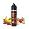 FLACON DE E-LIQUIDE TRIO FUSION 50ML AVEC BANANE ET FRAISE