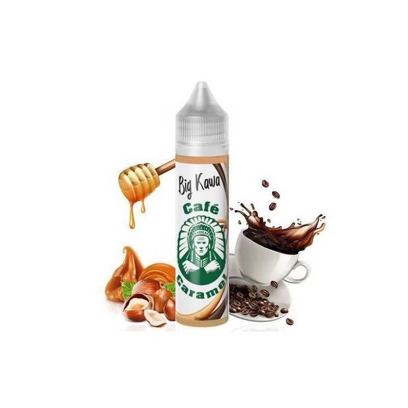 fiole big kawa 50ml avec café, caramel, noisettes