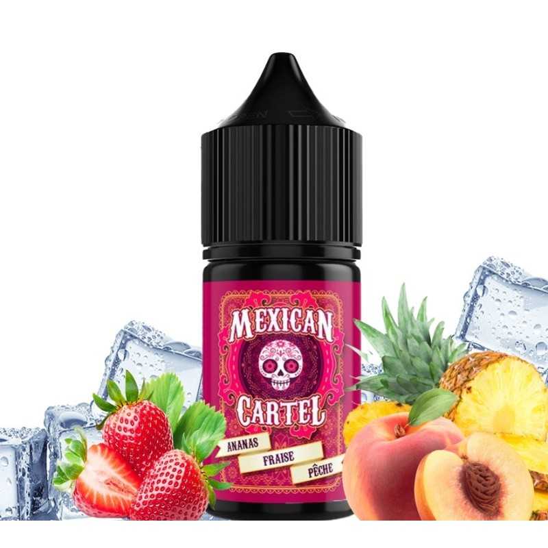 CONCENTRÉ ANANAS FRAISE PÊCHE FLACON 10ML MEXICAN CARTEL