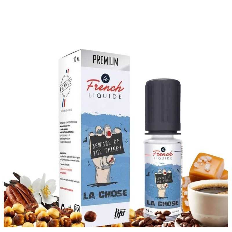 LA CHOSE 10ML - LE FRENCH LIQUIDE - CAFÉ - CARAMEL - NOISETE - PÉCAN - VANILLE