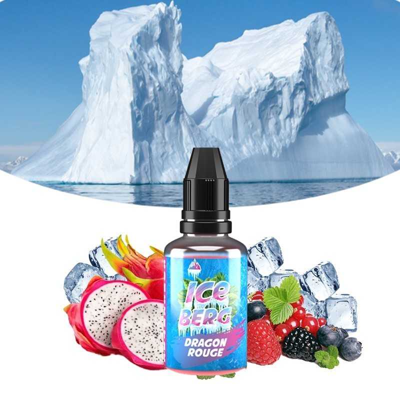 ARÔME ICEBERG DRAGON ROUGE 30ML - O'JLAB