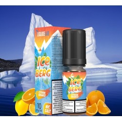 ICEBERG CITRON ORANGE 10 ML 10MG SEL DE NICOTINE- O'JLAB, goût agrumes