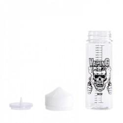 FLACON GRADUÉ 250ML VAPING DIY - Bouchon et aiguille détachés