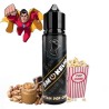 Flacon Captain Pop-corn 50ml avec son pot de beurrede cacahuètes et son seau de pop corn comme au cinéma