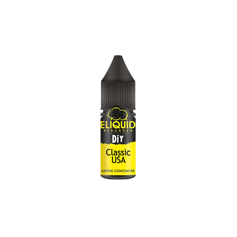 Flacon concentré classique USA eliquid france. tabac américain par excellence.