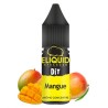 flacon concentré 10 ml mangue de chez eliquid france avec sa mangue fraîche.