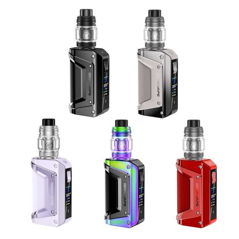 Kit Aegis Legend en Black, Dark Gray, Purple, Rainbow et Red