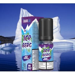 E-LIQUIDE ICEBERG MURE-MYRTILLE 10 ML SEL DE NICOTINE A 10MG - O'JLAB