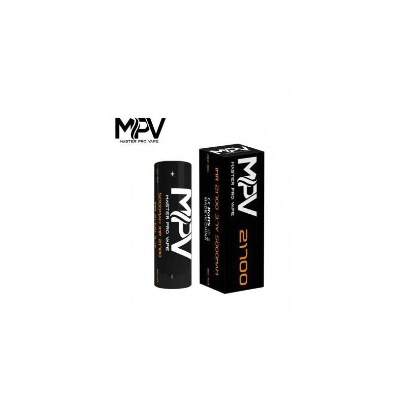 Accu MPV 5000 MAh au format 21700 avec 90 A de décharge possible et sa boite