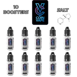 Boosters Coin Vape au Sels de Nicotine, profitez d'un prix préférentiel à partir de 10 boosters