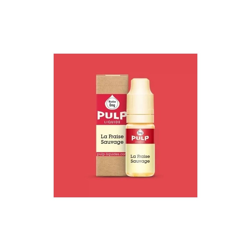 Fiole LA FRAISE SAUVAGE 10ml de PULP