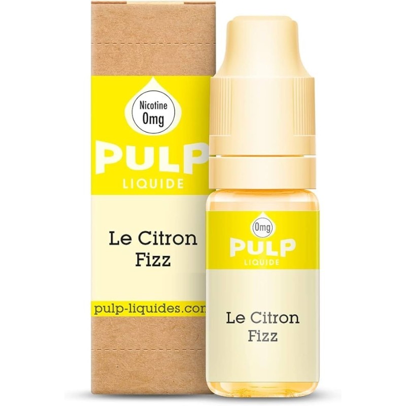 FIOLE DE 10ML "LE CITRON FIZZ" ELIQUIDE DE PULP