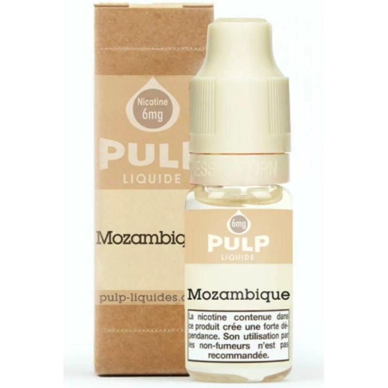 Flacon e-liquide 10 ml Mozambique de chez PULP