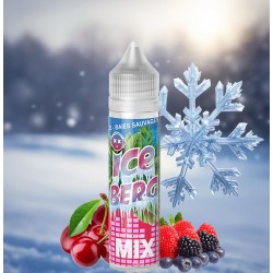 E-liquide cerise baies sauvages 50 ml Iceberg mix electro fun