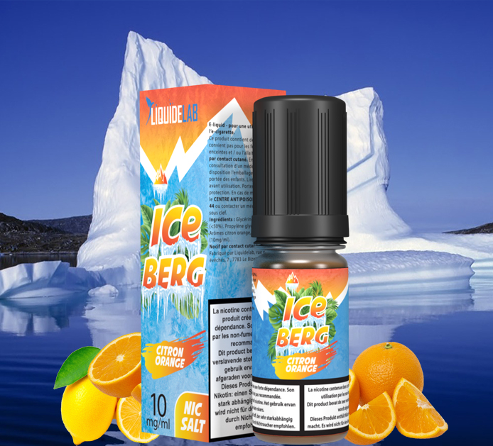 iceberg-citron orange 10mg de sel de nicotine-10ml-o-jlab