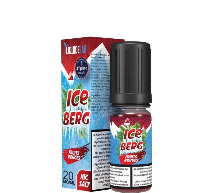 iceberg-fruits rouges 20mg de sel de nicotine-10ml-o-jlab