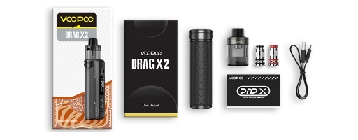 Drag X2 Voopoo Spray Black packaging