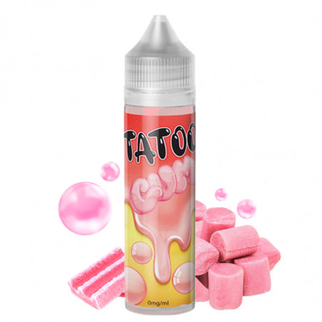 E liquide Tatoo Gum 50ml O'jlab