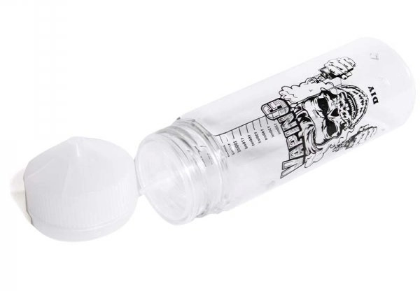 Flacon 250ml gradué Vaping DIY pour préparation DIY, bouchon dévissé