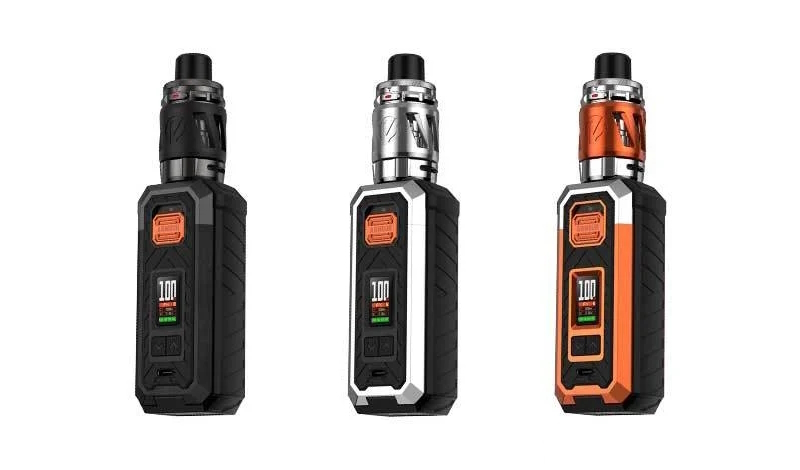 Kit Armour S Vaporesso en Black, Silver et Orange