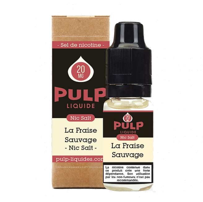 Fraise Sauvage sels de nicotine Pulp