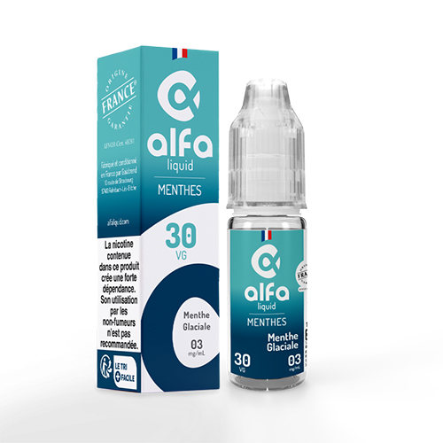 photo Menthe Glaciale 10 ml alfaliquid