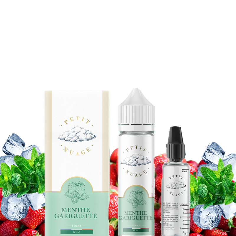 E-liquide Menthe gariguette 60ml Petit Nuage