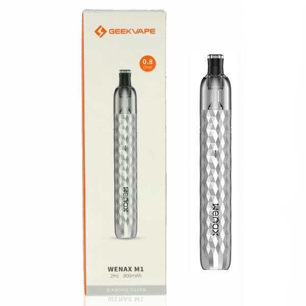 Pod Wenax M1 Geek Vape Diamond Silver avec sa boite